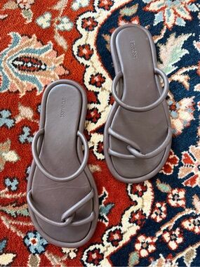 St. Agni Loop Slide Sandals - size 37